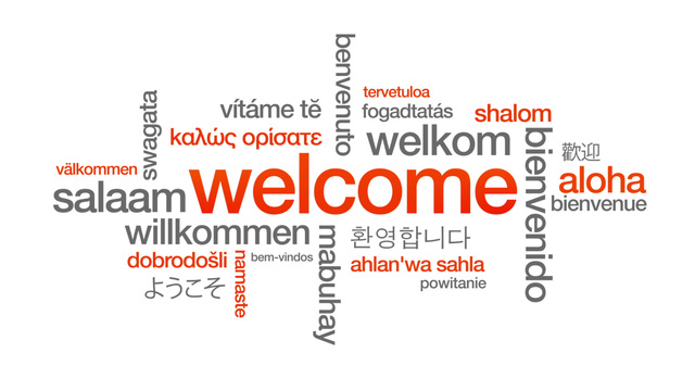 Welcome across the world