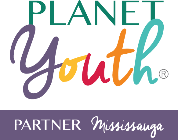 logo of Planet Youth with tagline: Partner: Mississauga